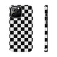 Black and white checks Tough Case