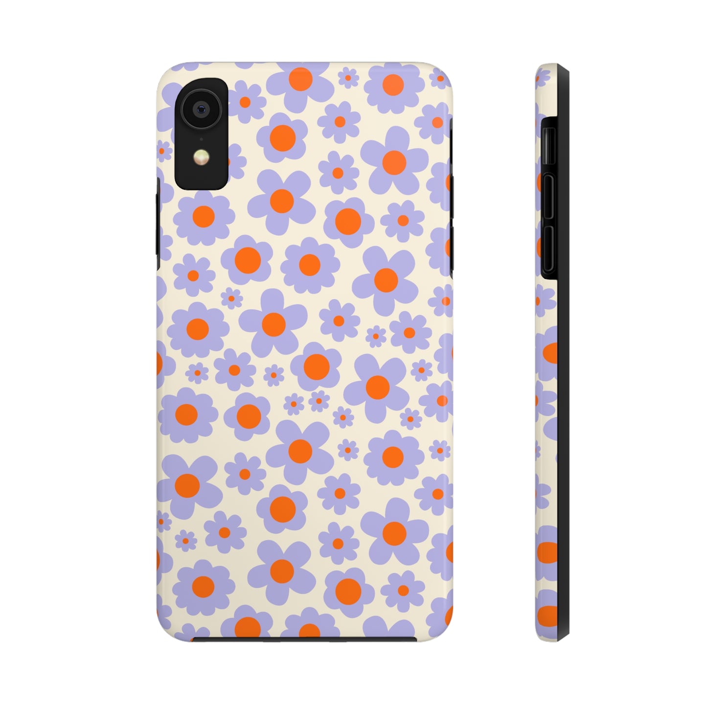 Groovy Flowers Tough iPhone Case