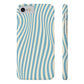 Aqua Swirl Snap Case