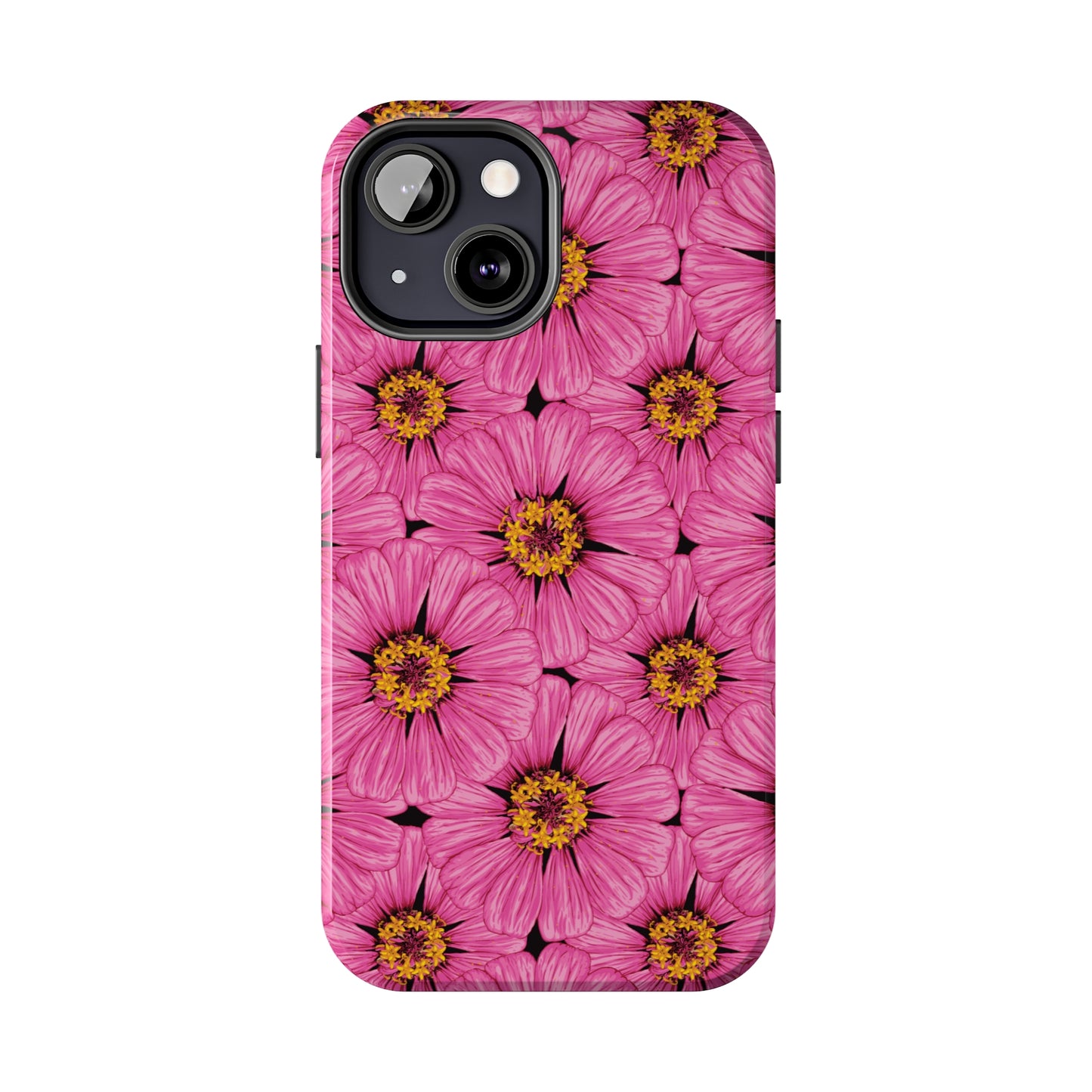 Pink Sunflower Tough iPhone Case