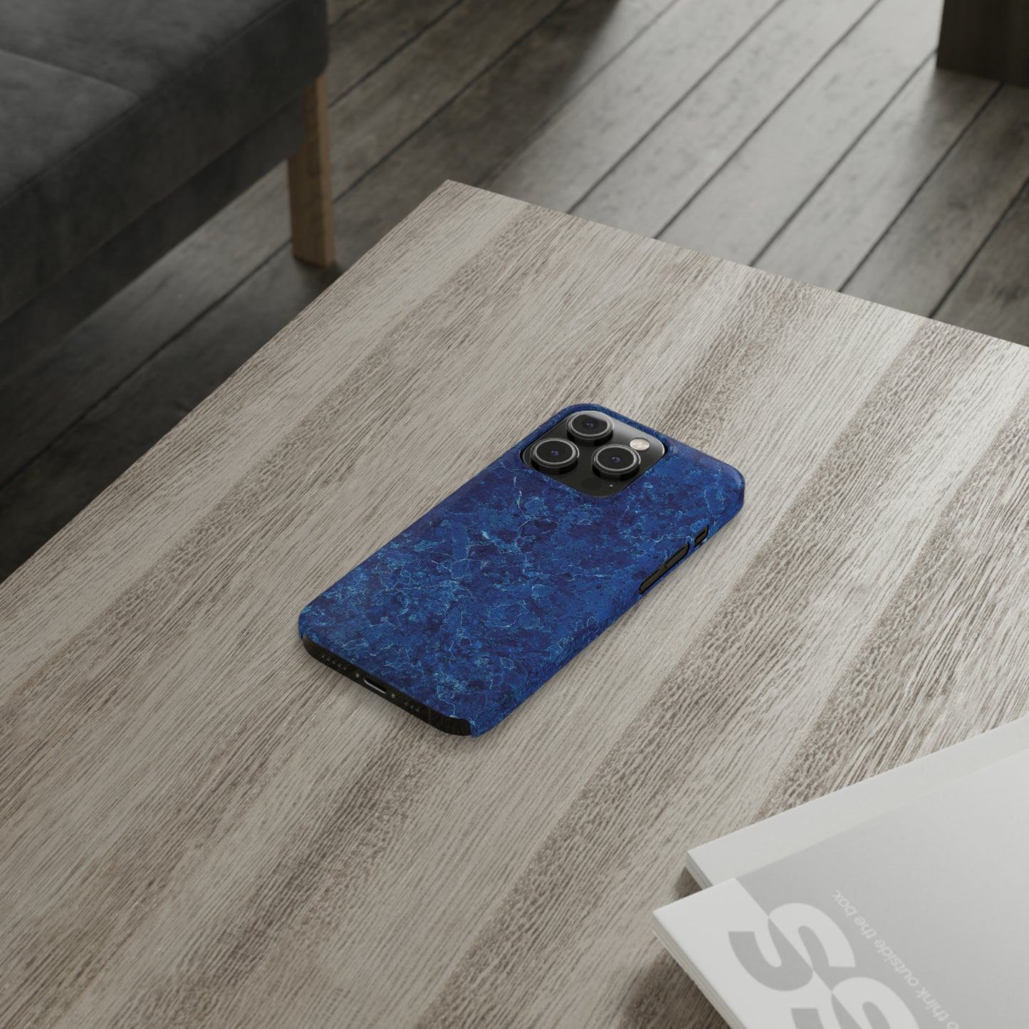 Blue Rust Snap Case