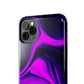 Purple liquid marble pattern Tough Case