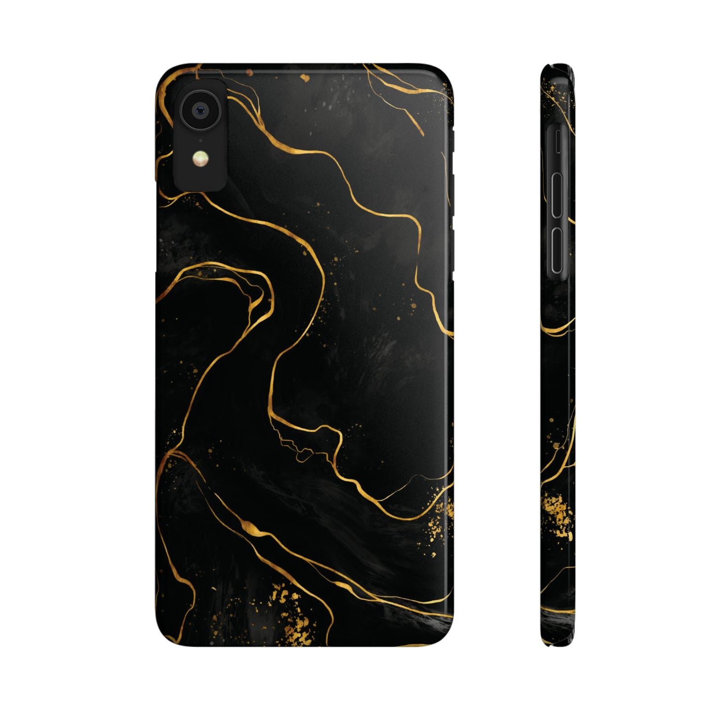 Black Mirage Snap Case