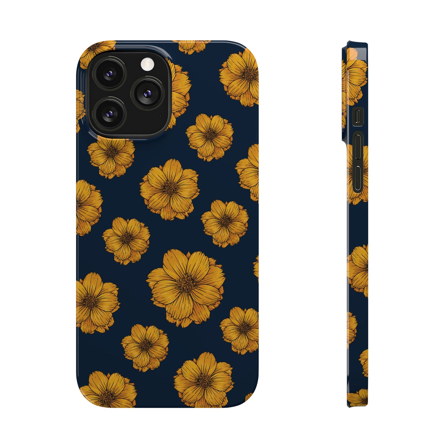 Sunflower Glimmer Snap Case