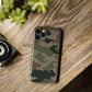 Dark Camouflage Snap Case