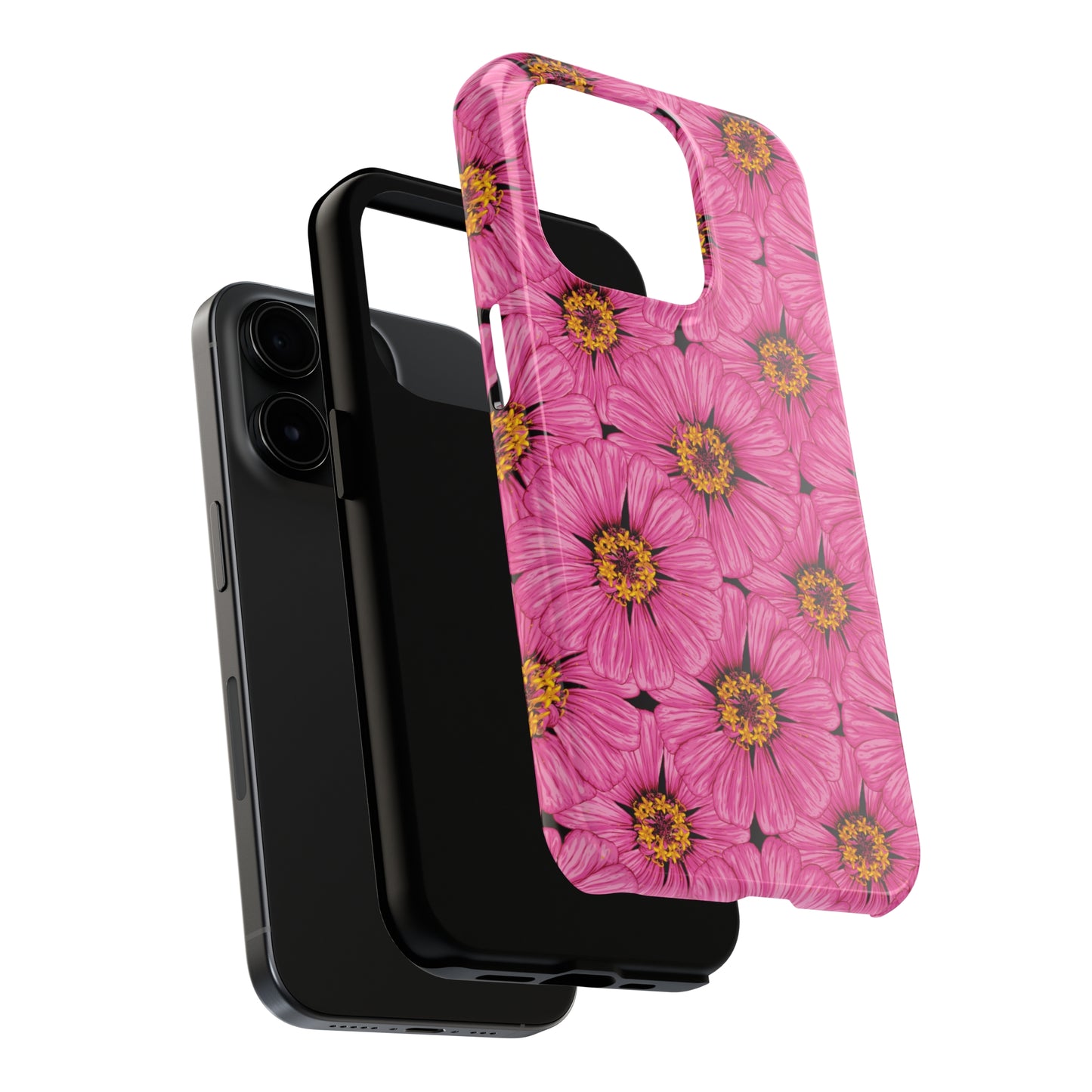 Pink Sunflower Tough iPhone Case