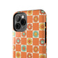 Retro Daisies Tough iPhone Case