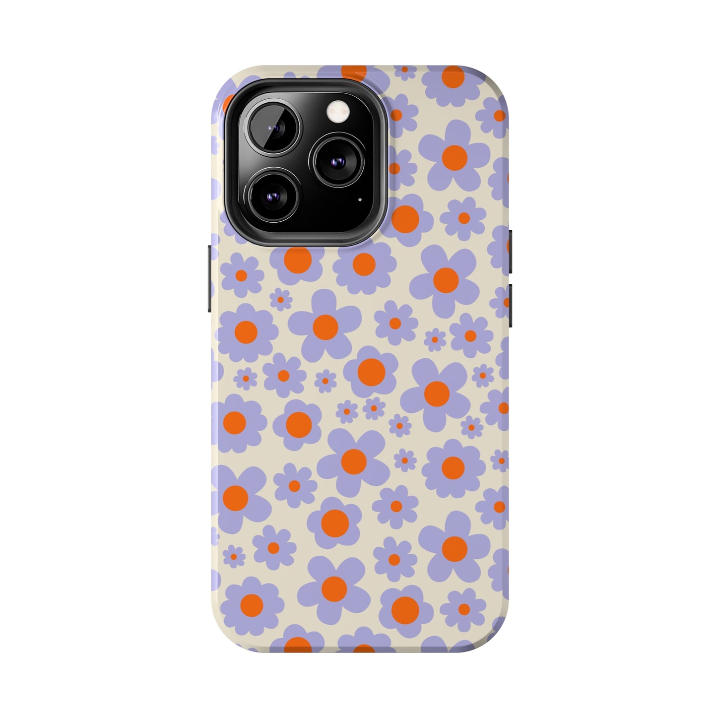 Groovy Flowers Tough iPhone Case