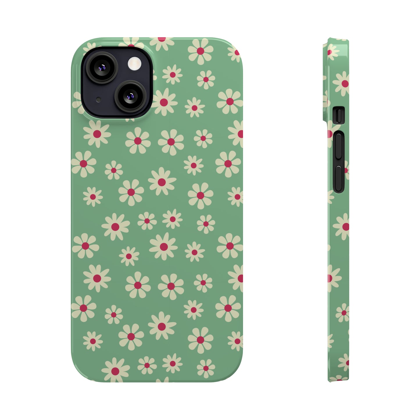 Retro Floral Snap Case