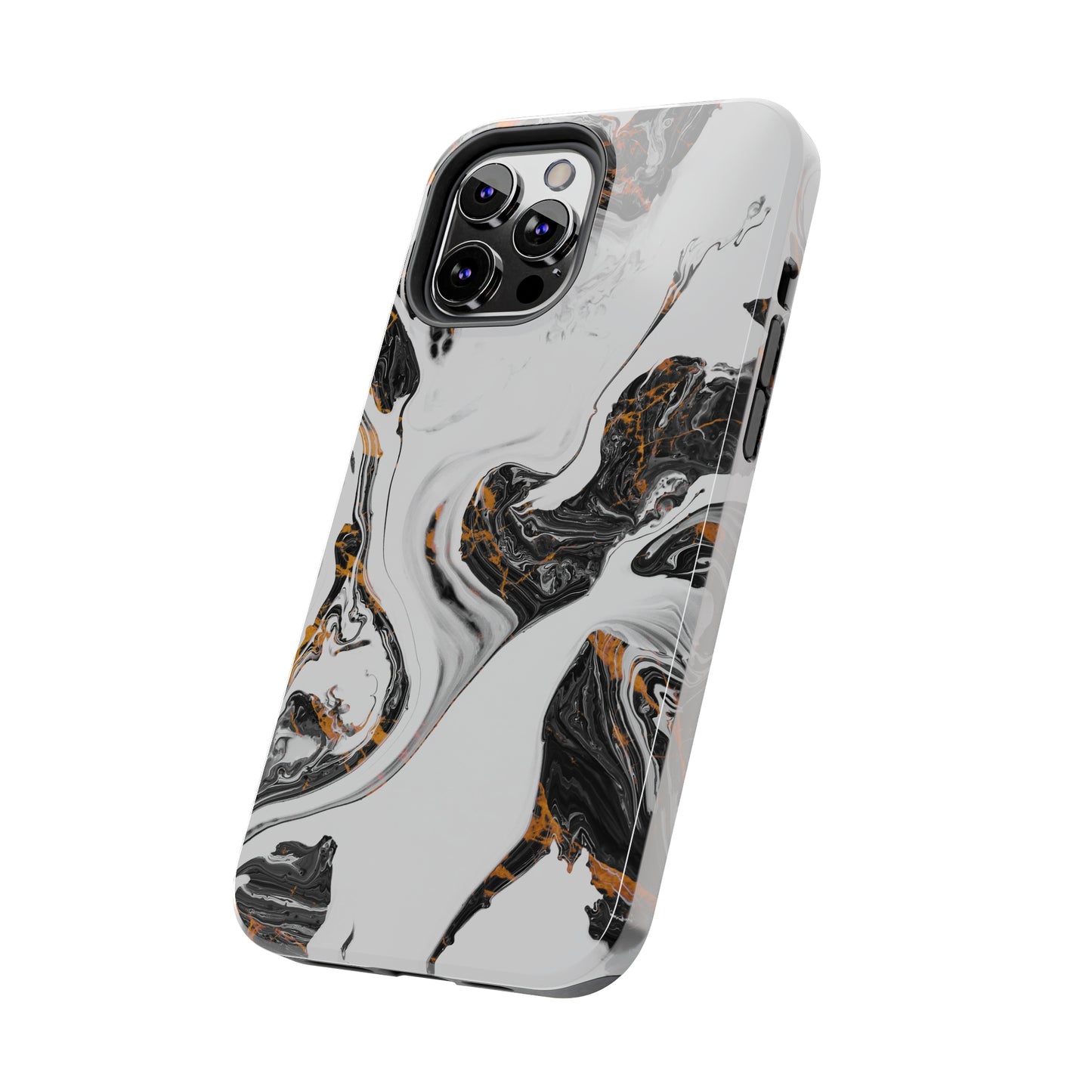 Misty Marble Tough iPhone Case