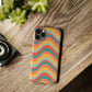 Wavy Pattern Snap Case