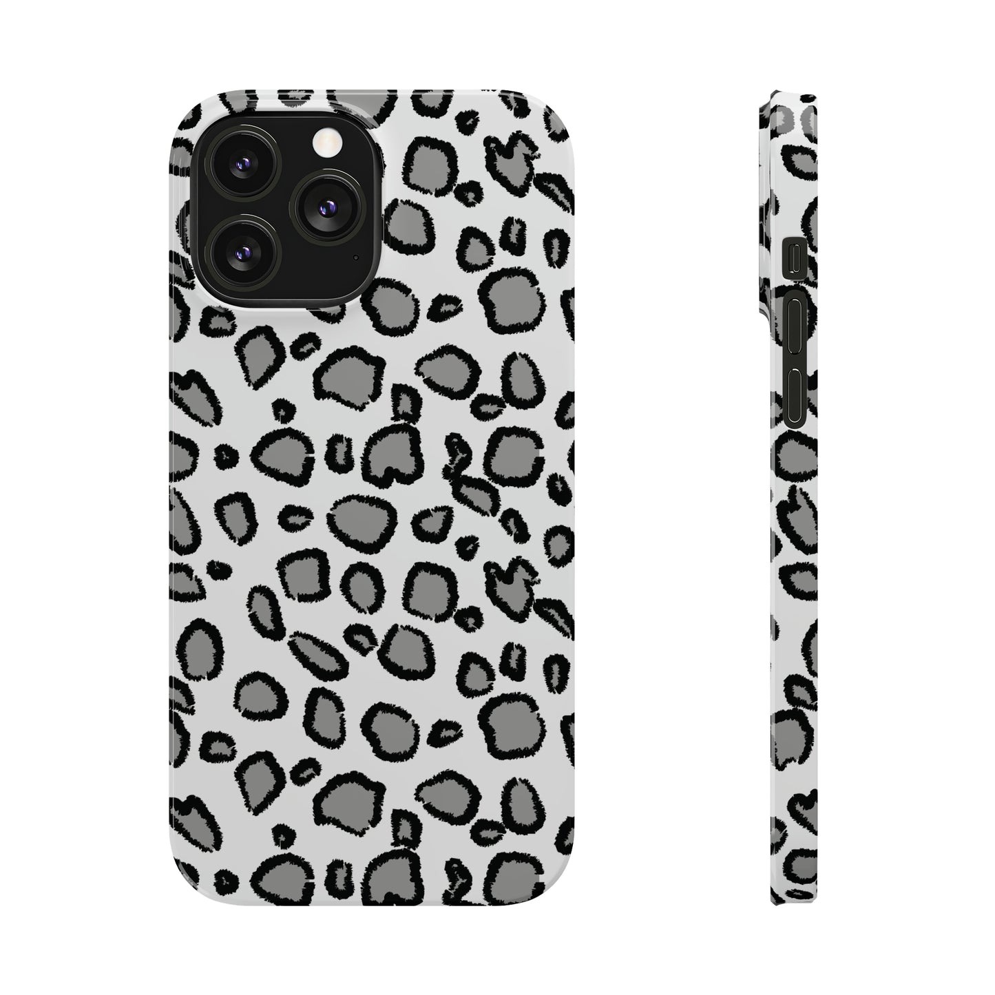 Snow Leopard Snap Case