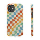 Retro Crazy Checkers Snap Case