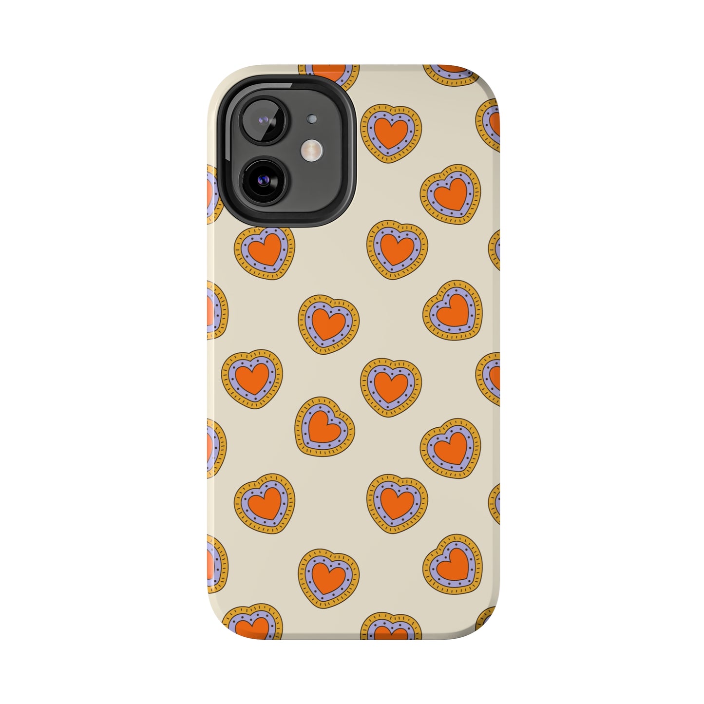 Groovy Heart Tough iPhone Case