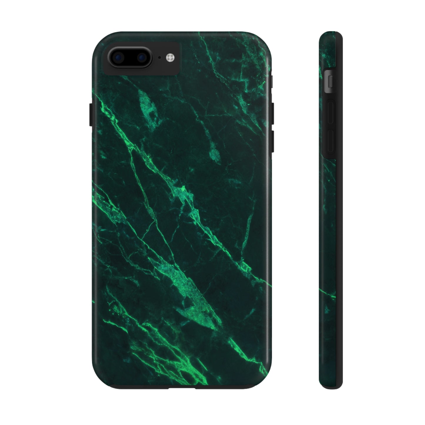 Dark green marble pattern Tough Case