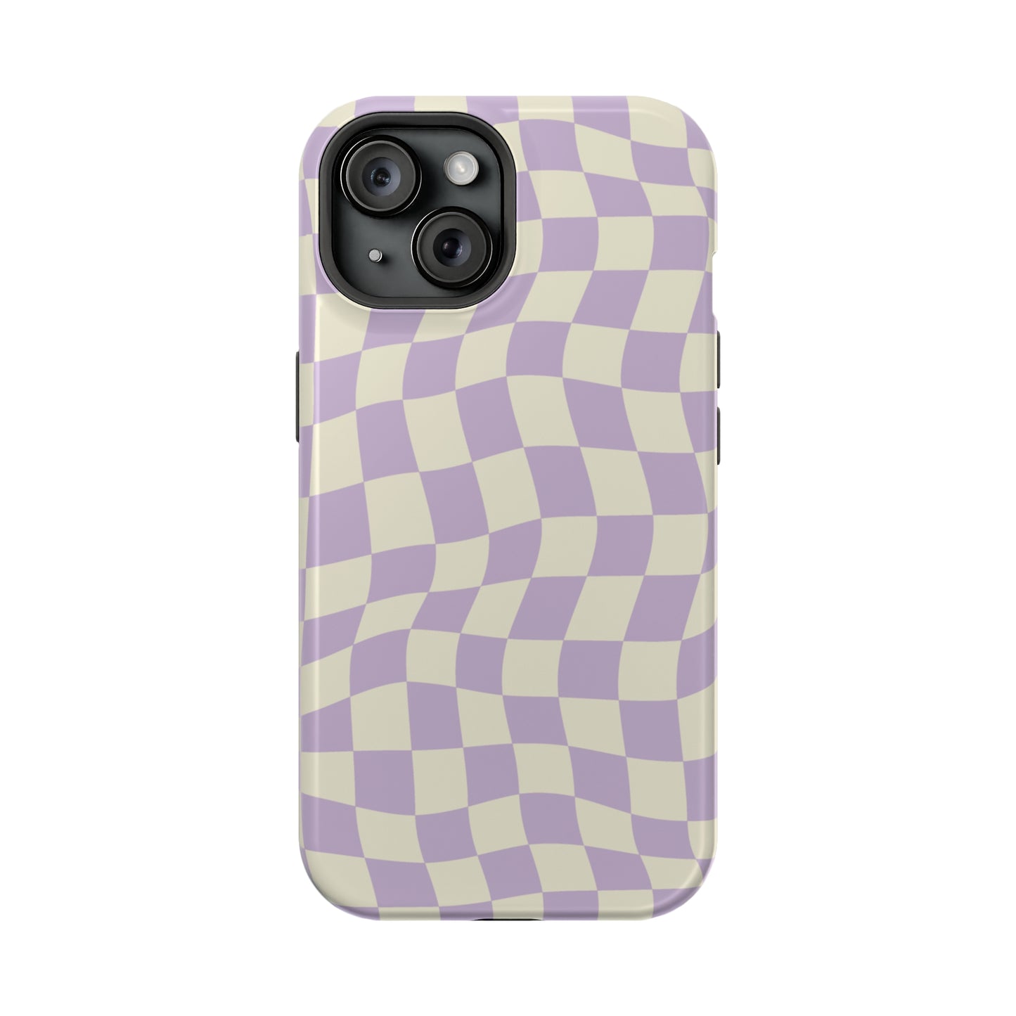 Lavender Crazy Checkers MagSafe Tough Case