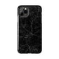 Marquina Black Tough iPhone Case