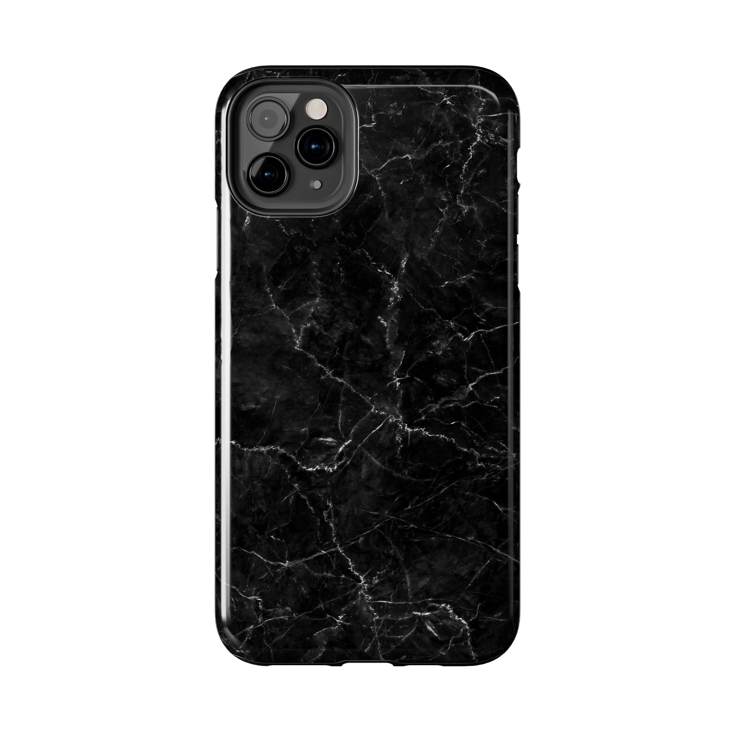 Marquina Black Tough iPhone Case