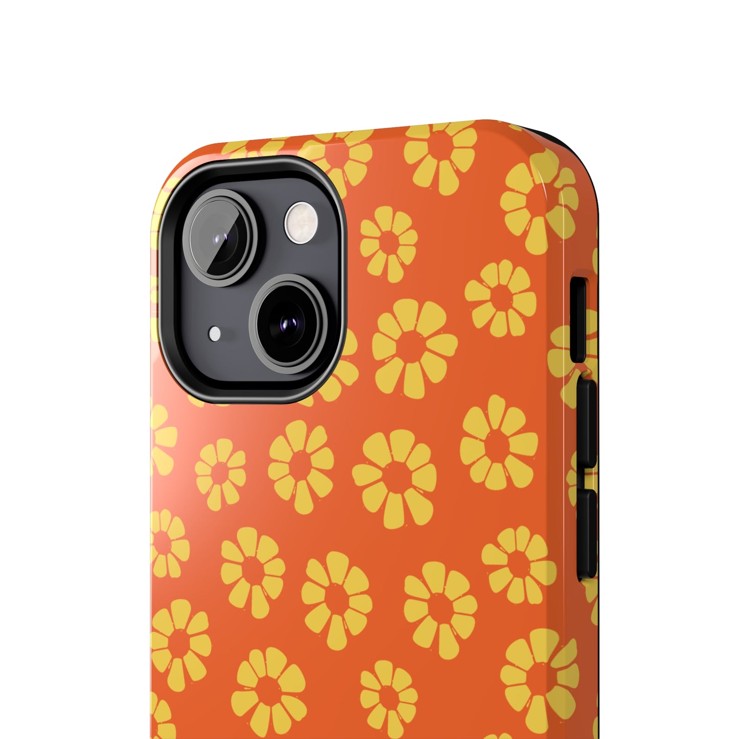 Maio laranja Pattern Tough iPhone Case