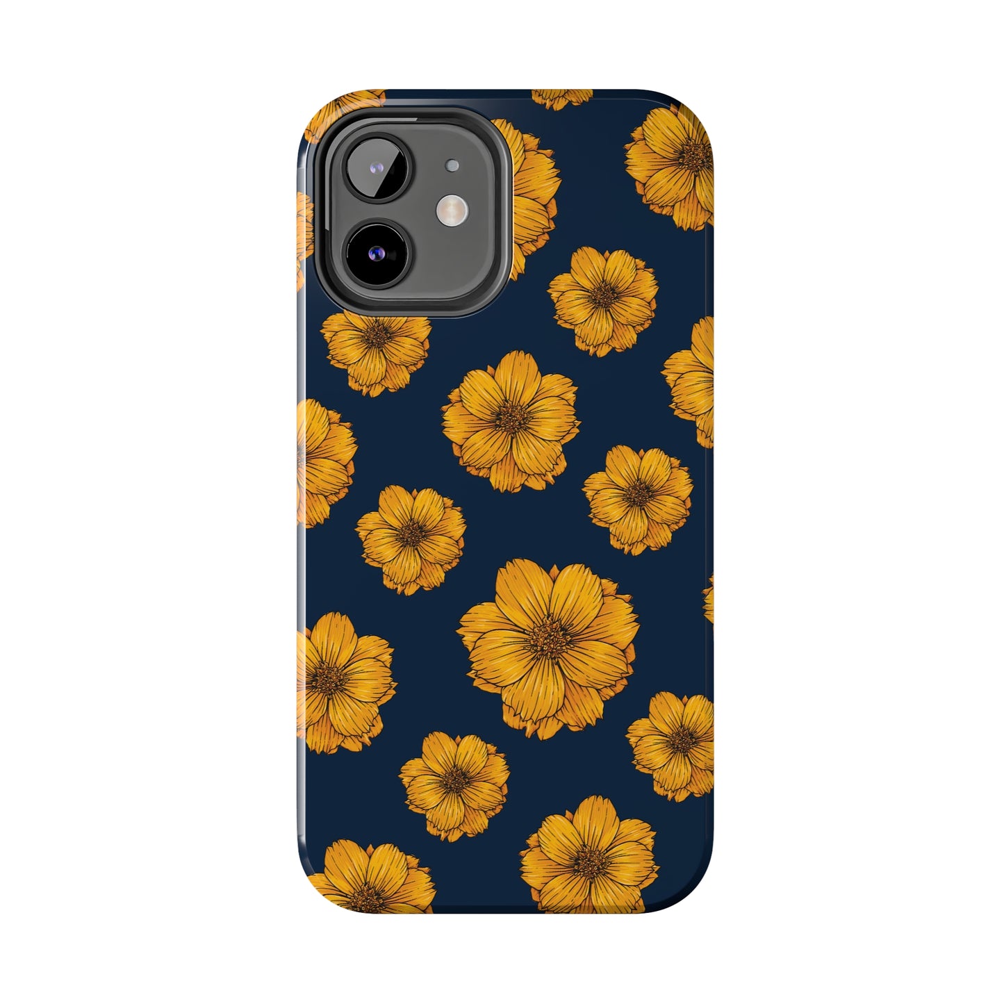 Sunflower Glimmer Tough iPhone Case