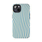 Aqua Swirl Tough iPhone Case