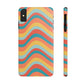 Wavy Pattern Snap Case