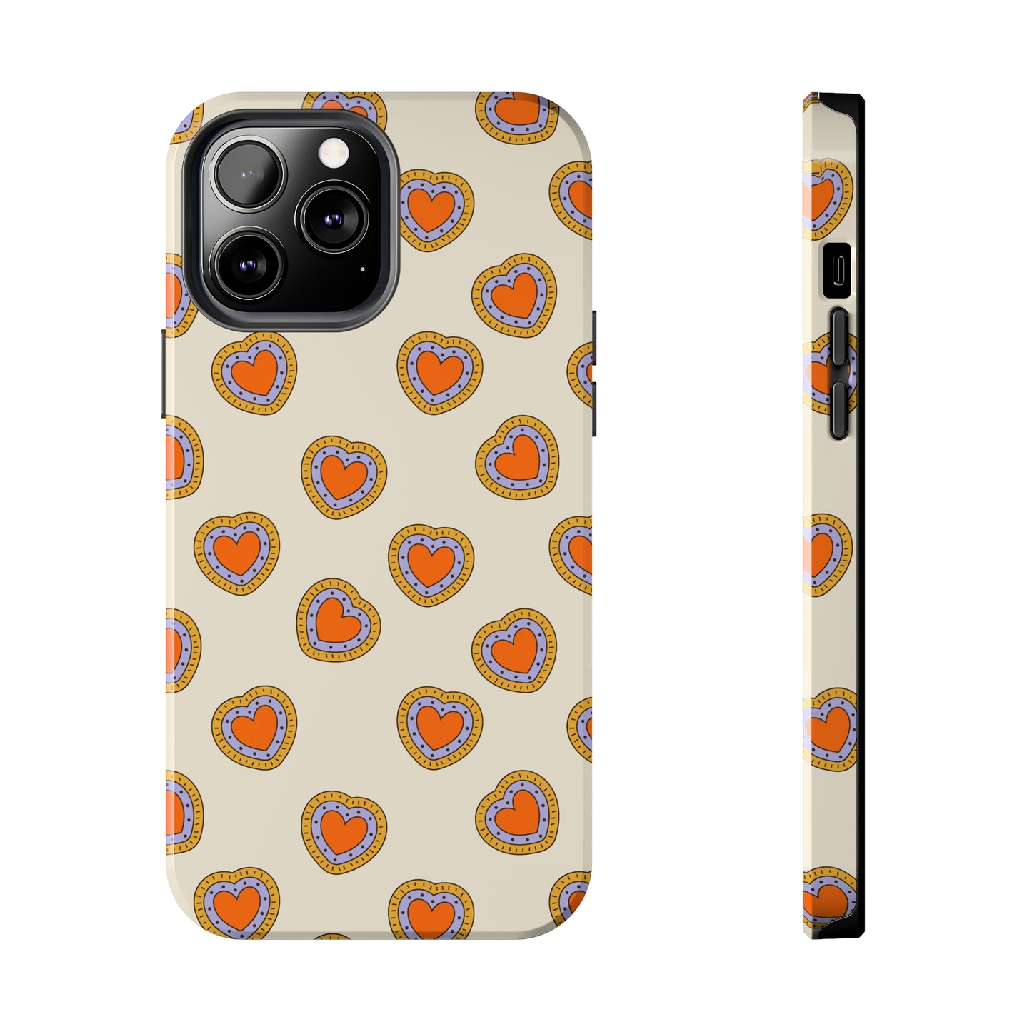 Groovy Heart Tough iPhone Case