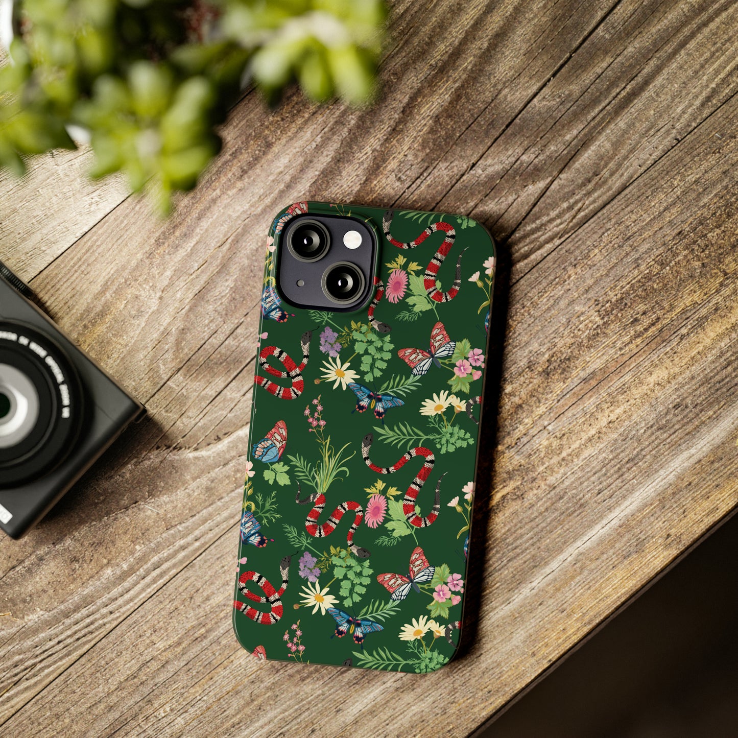 Tropical Chaos Pattern Snap Case