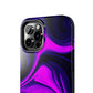 Purple liquid marble pattern Tough Case