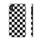 Black and white checks Tough Case