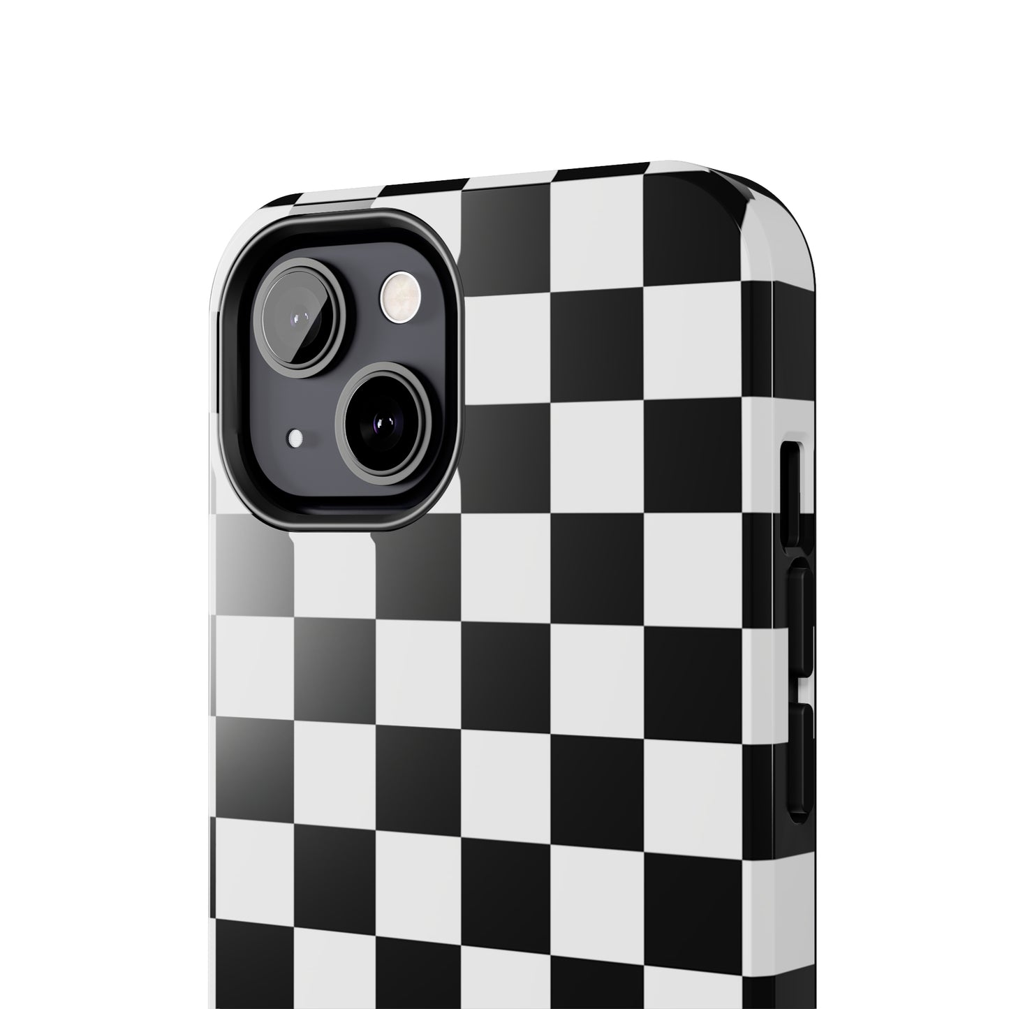 Black and white checks Tough Case