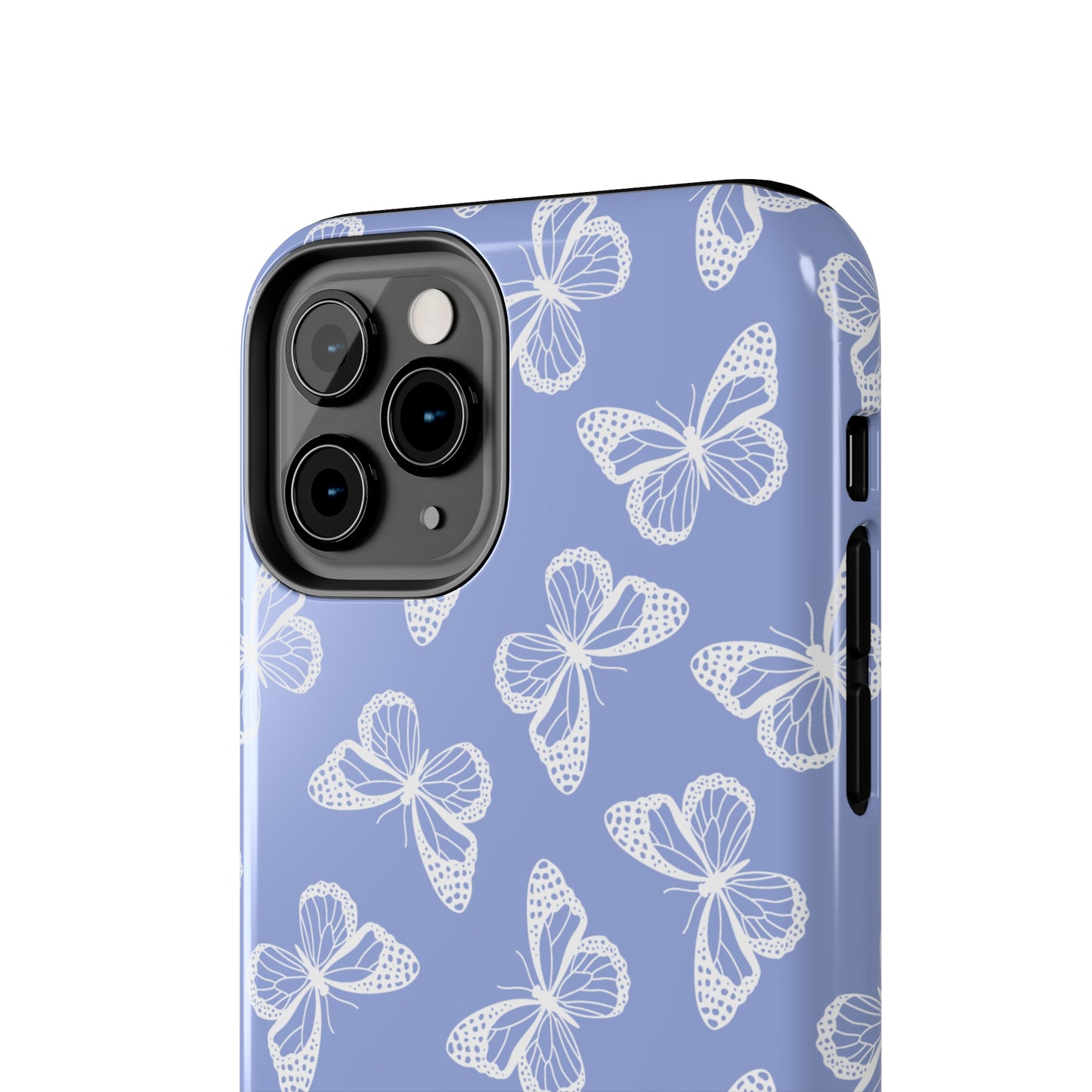 Lavender Butterflies Tough iPhone Case