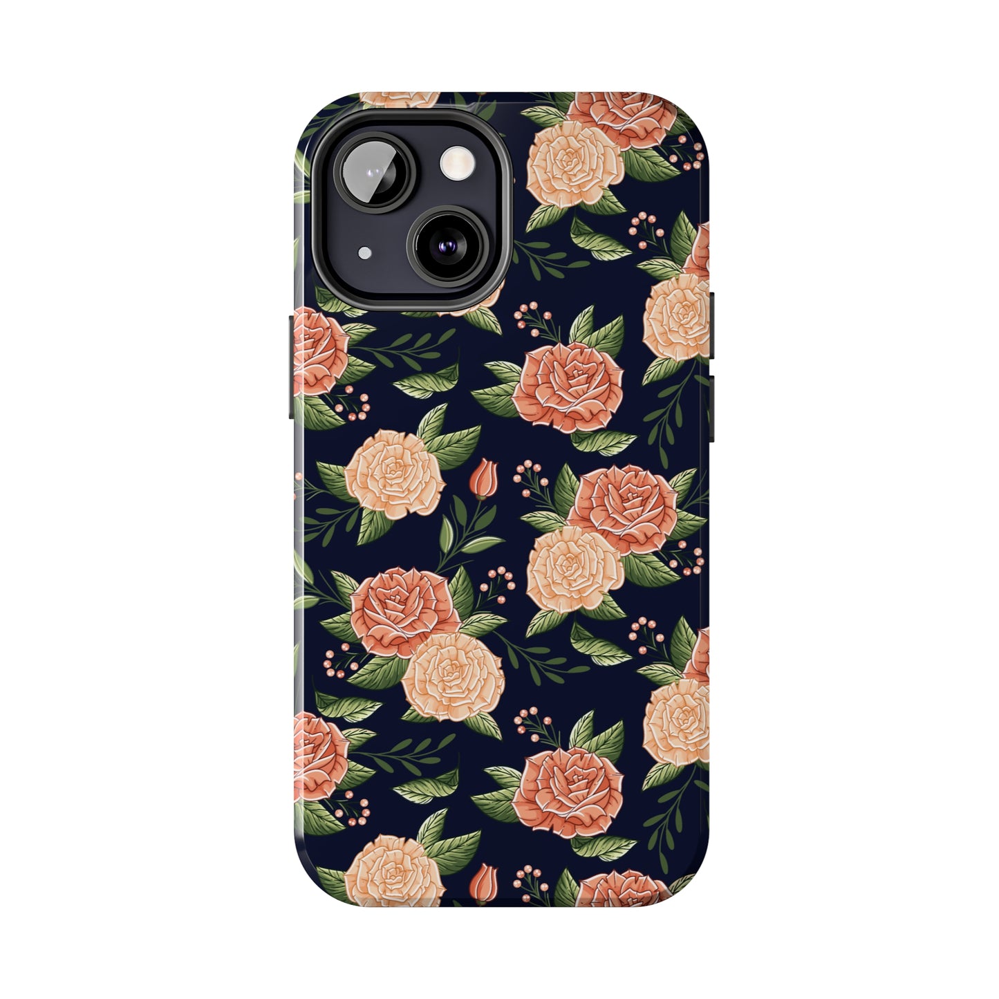 Vintage Rose Tough iPhone Case