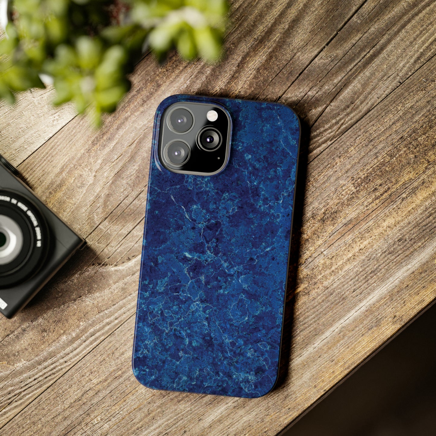 Blue Rust Snap Case