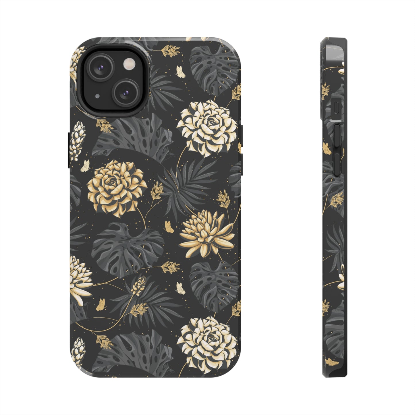 Golden Bloom Tough iPhone Case