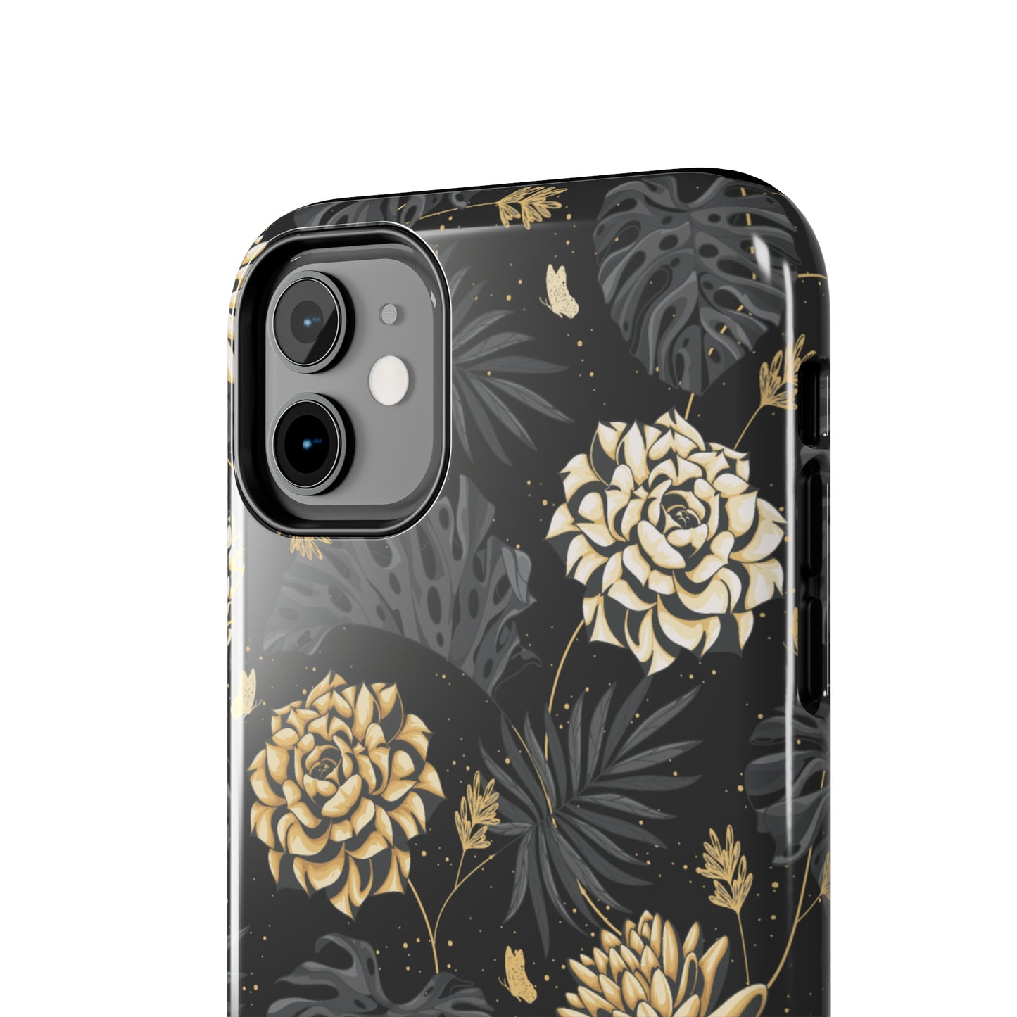 Golden Bloom Tough iPhone Case