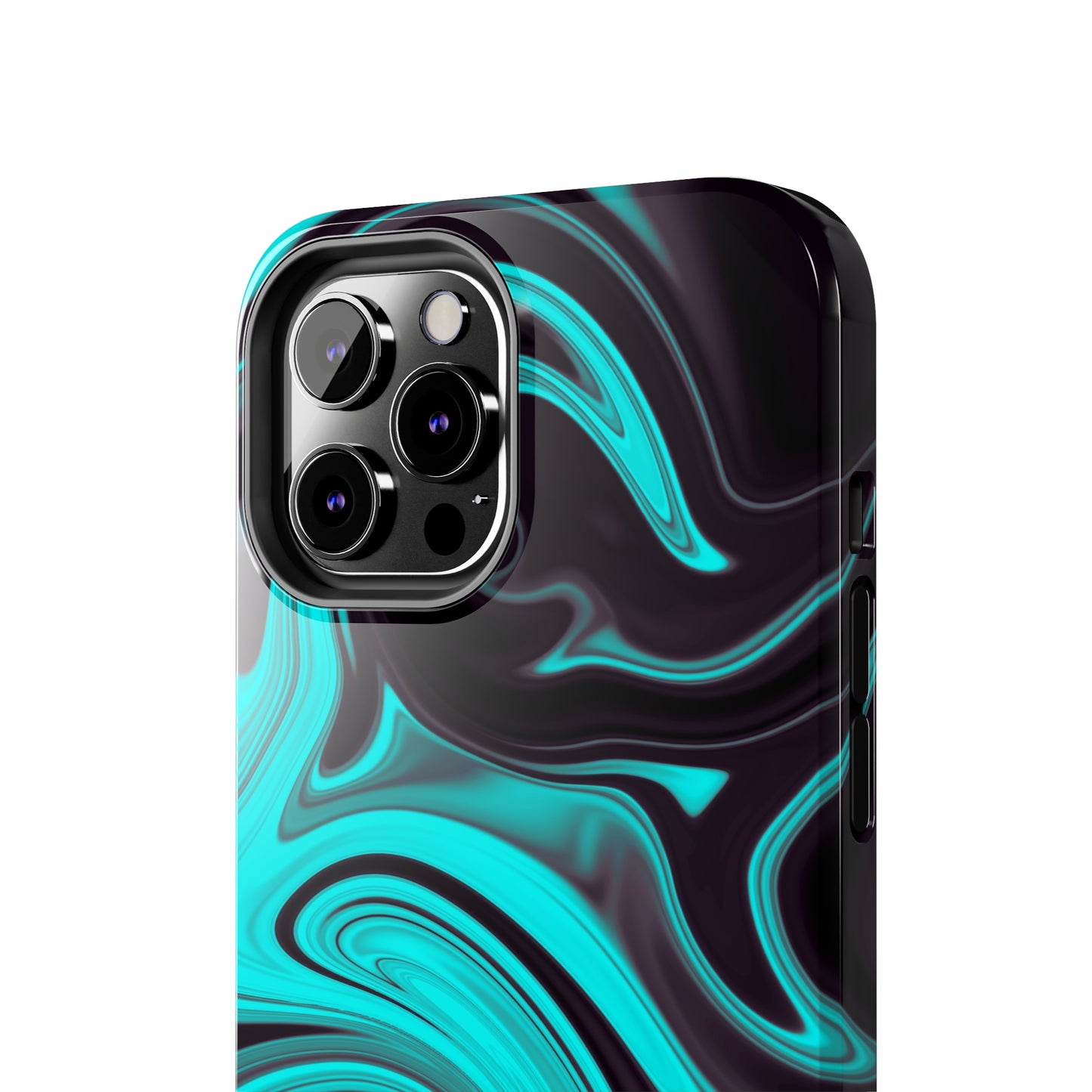 Aqua liquid marble pattern Tough Case