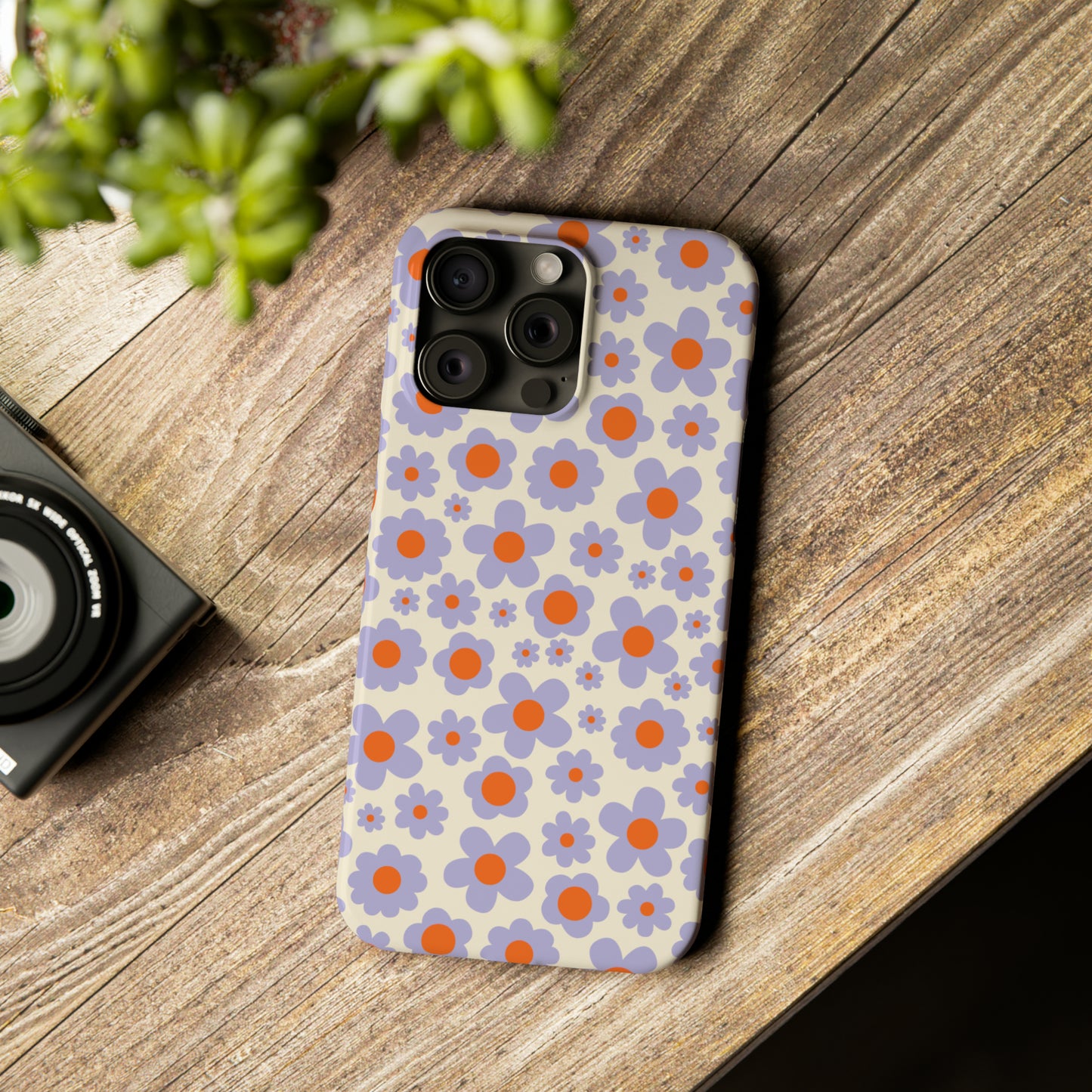 Groovy Flowers Snap Case