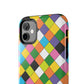 Cross Checkers Tough iPhone Case