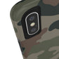 Dark Camouflage Tough Case