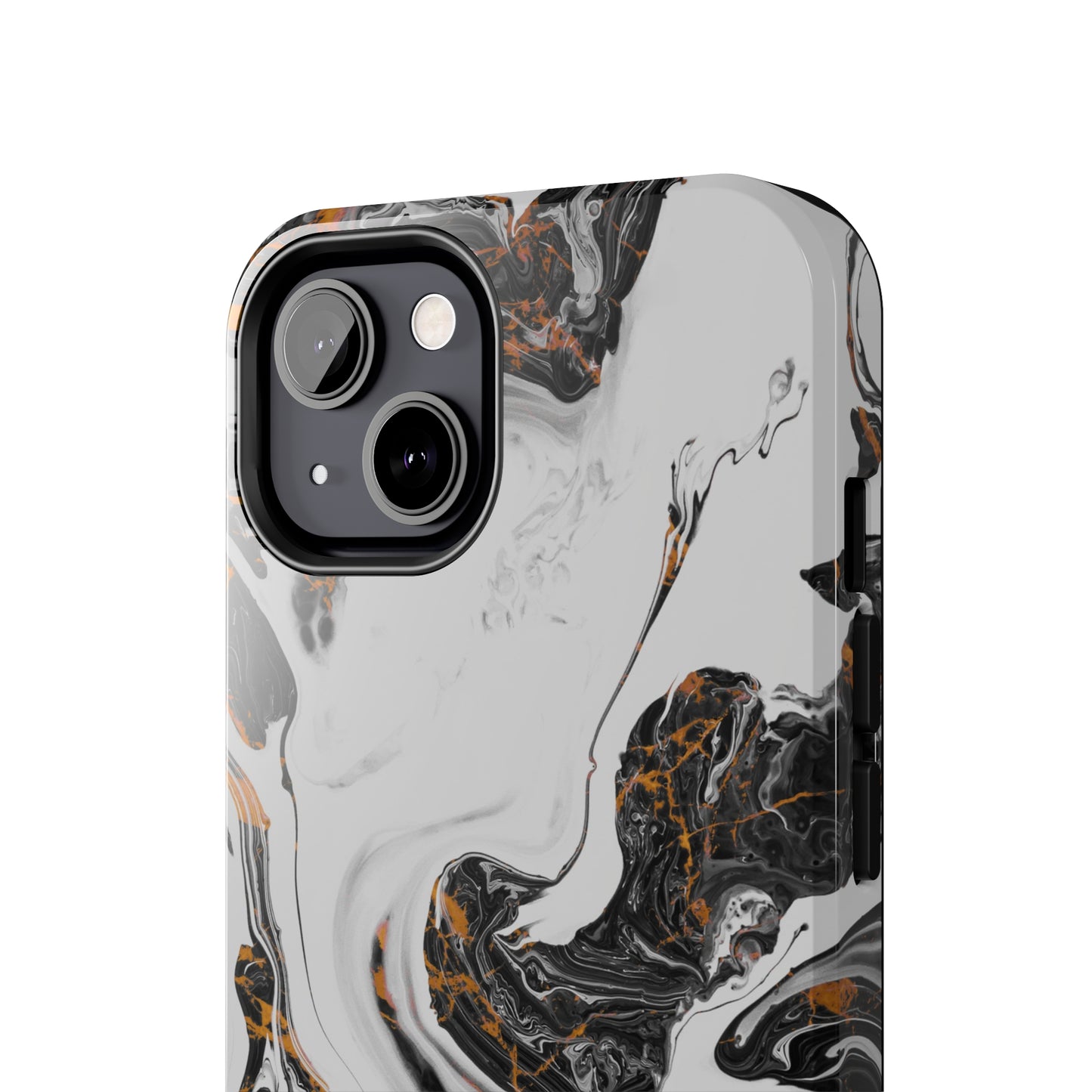 Misty Marble Tough iPhone Case