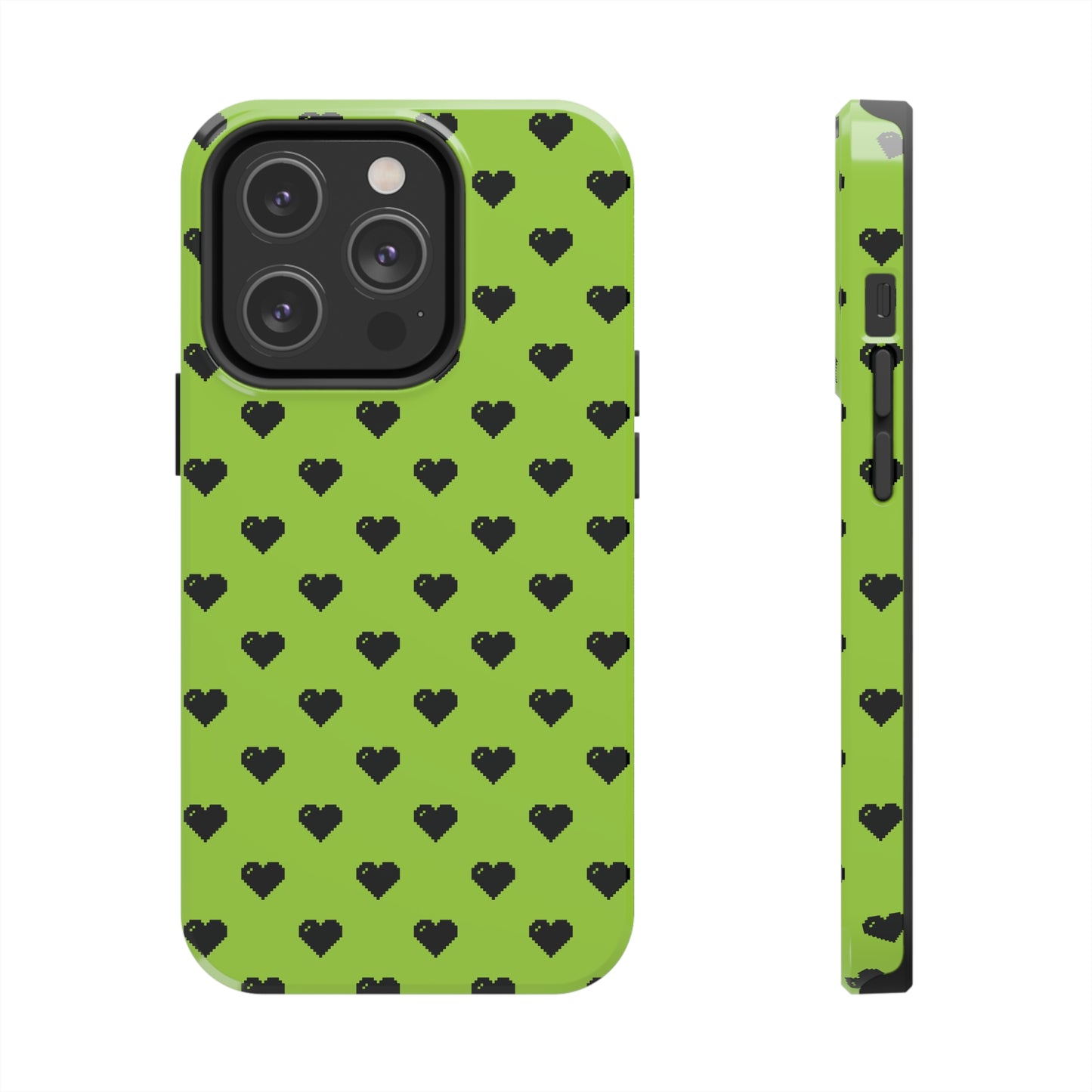 Pixelated Heart iPhone Case