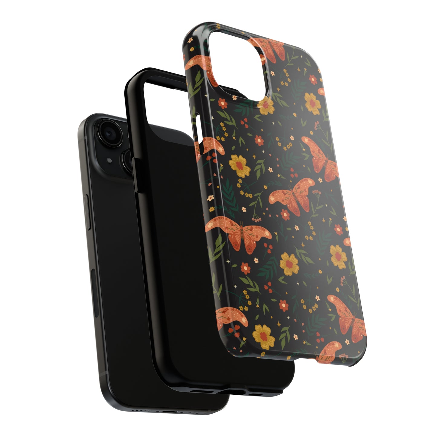 Mystic Butterflies Tough iPhone Case