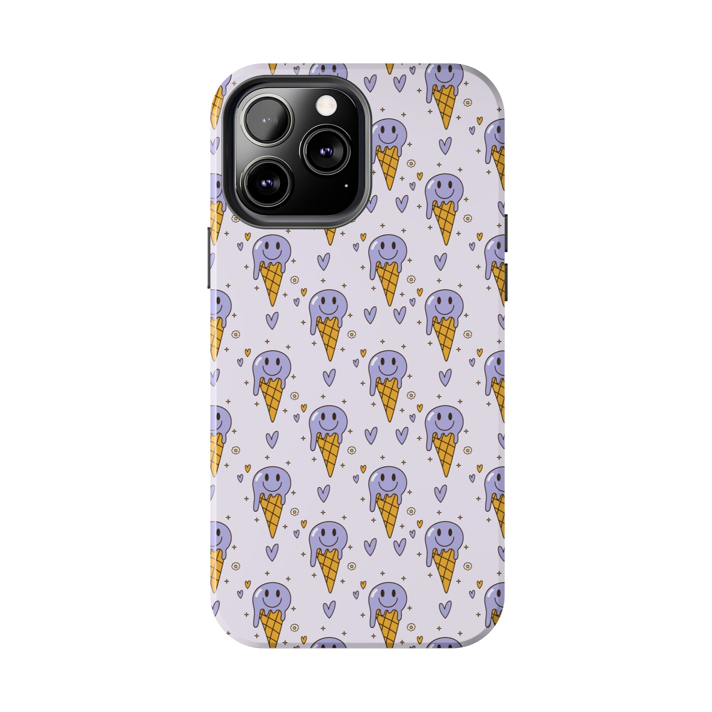 Blueberry Ice Cream Tough iPhone Case