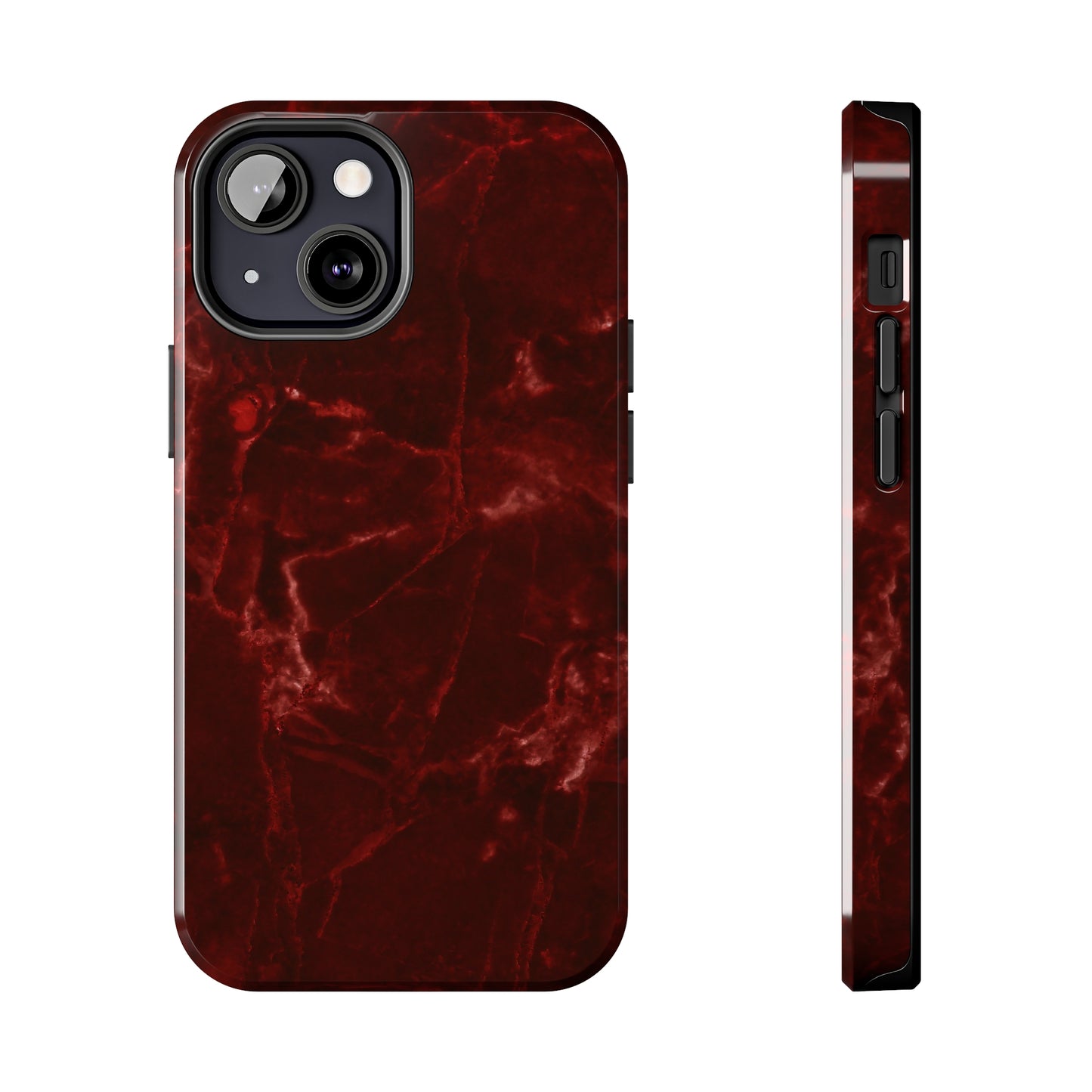 Red stone pattern Tough Case