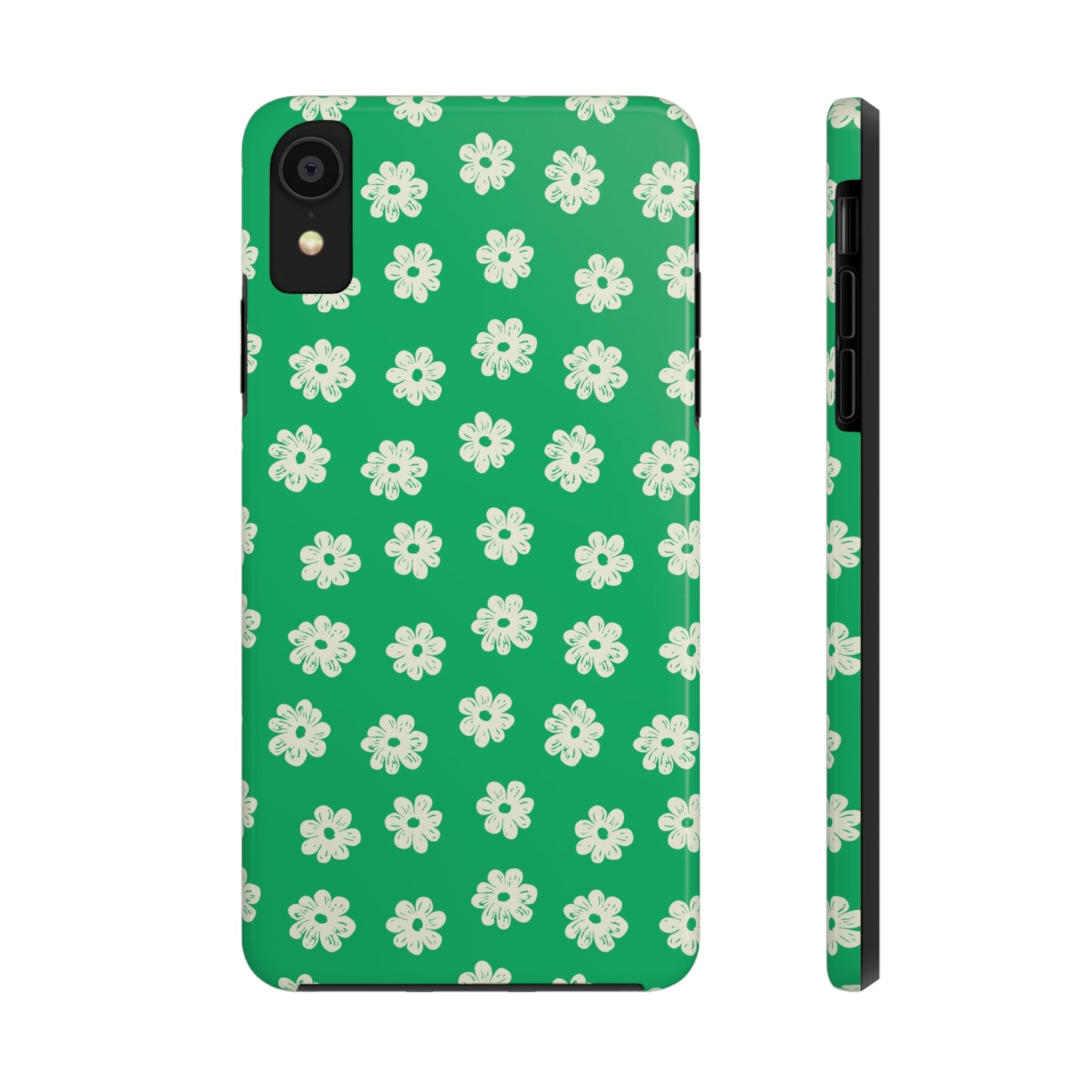 Retro Floral Tough iPhone Case