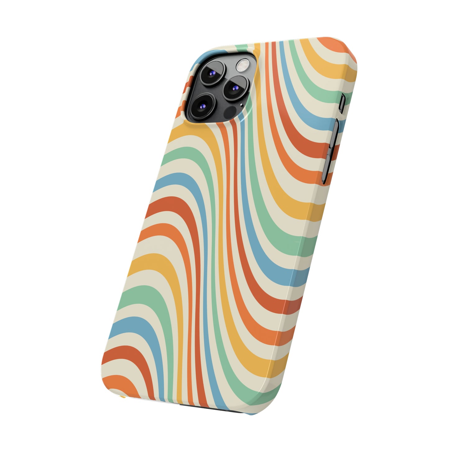 Retro Swirl Snap Case