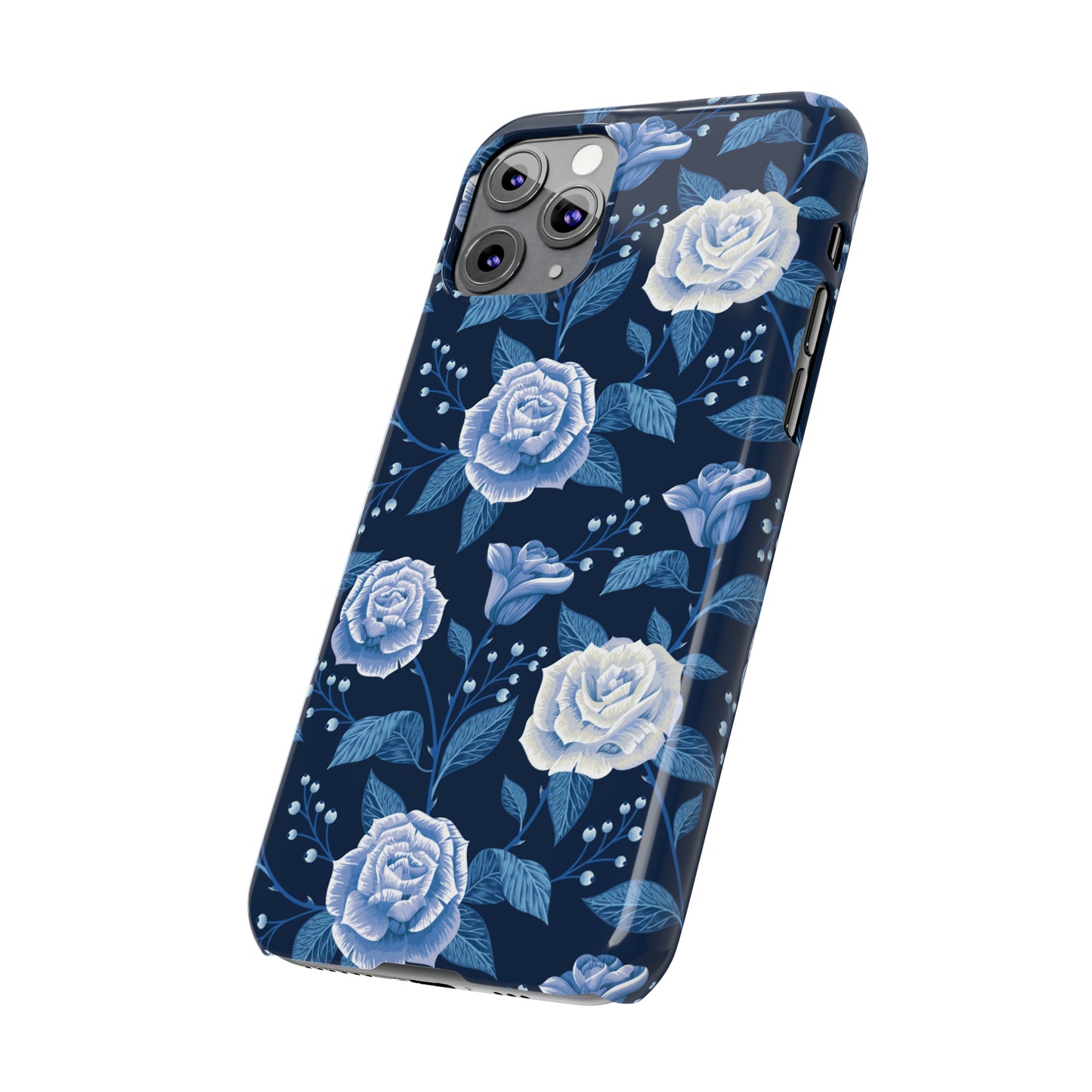 Midnight Rose Snap Case