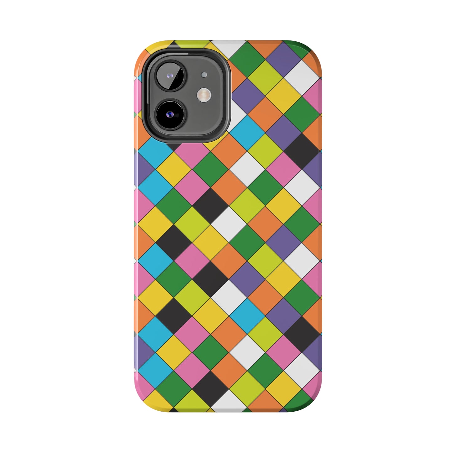 Cross Checkers Tough iPhone Case