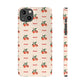 Pixelated Peach Snap Case